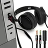 Adaptateur jack casque micro y séparateur stéréo trois… – vue 5