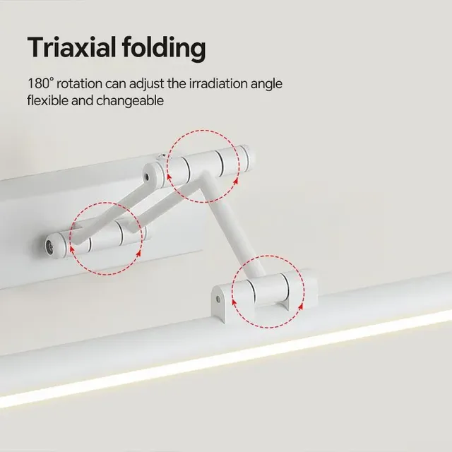 Applique murale LED moderne lampe de miroir de salle de… – vue 6