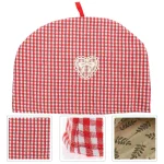 Juste Isolante pour Théière, Chauffe-Chaleur Confortable, MAXde la Poussière, Bouilloire Délicate Imprimée en Coton, Ménage