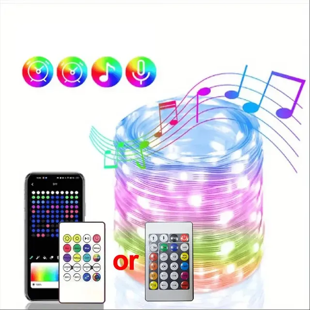 Guirlande lumineuse LED RGB-IC – vue 6