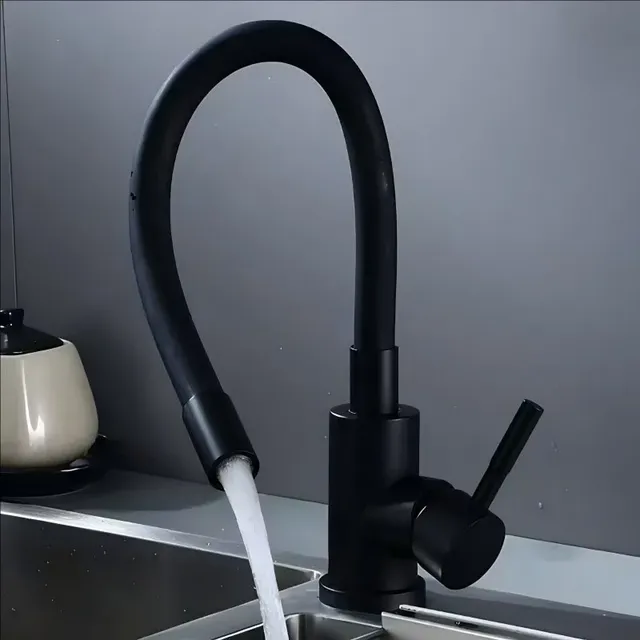 Robinets de cuisine chauds et froids en acier inoxydable… – vue 5