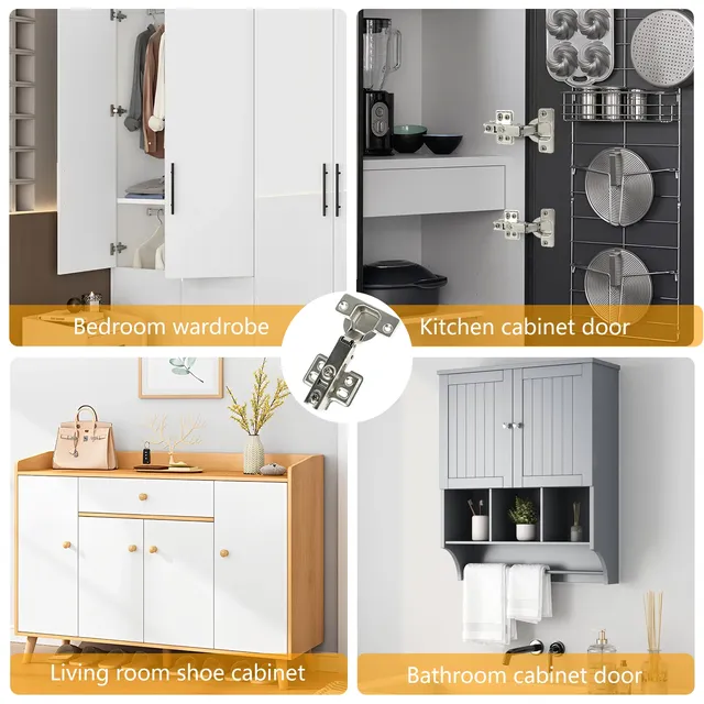 Charnières d'armoire en acier sans propositions – vue 5