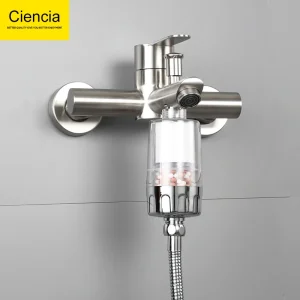 Cistud-Filtre de pommeau de douche à haut rendement pour eau dure, adhérence de résubdivision, combo-ine et fluorure remodelés Cistud-Filtre de pommeau de douche à haut rendement pour eau dure, adhérence de résubdivision, combo-ine et fluorure remodelés