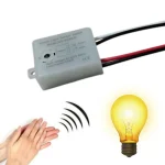 Joli de lumière intelligent, détecteur de son, interrupteurs d&rsquo;éclairage intelligents, LED 220V, capteur de mouvement vocal, marche et arrêt automatiques, maison intelligente