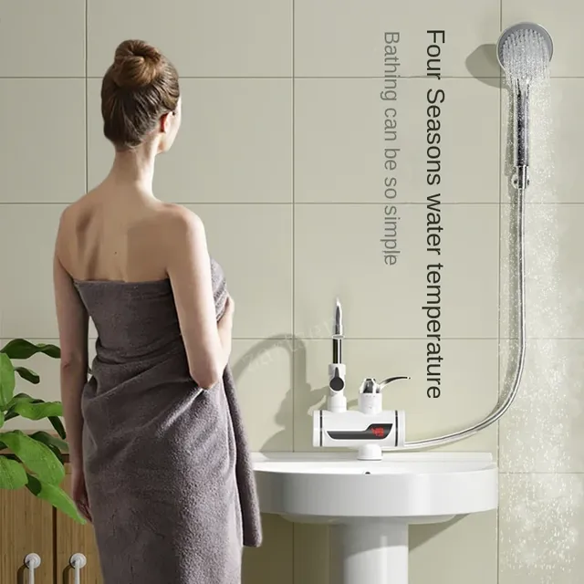 Chauffe eau électrique instantané sans réservoir robinet… – vue 4