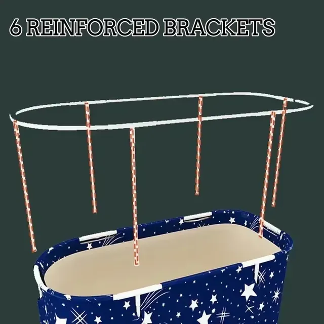 Baignoire pliable Portable pour bébé – vue 4