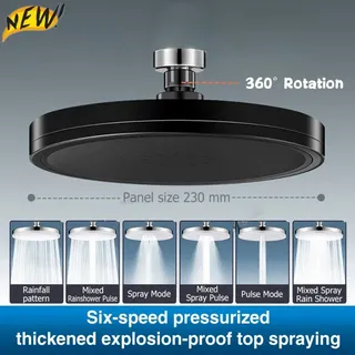 Pommeau de douche à effet de pluie