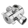 Inverseur trois voies chromé poli compact cylindrique… – vue 5