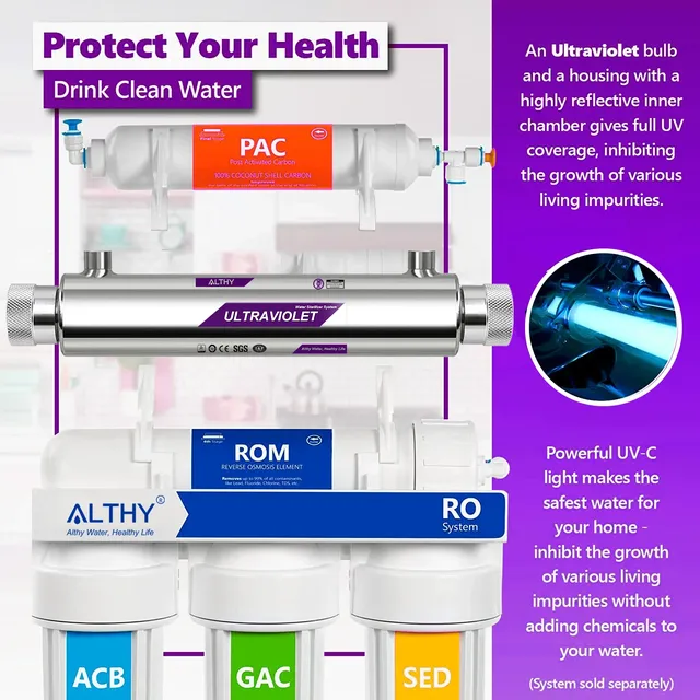 ALTHY UV stérilisateur d'eau ultraviolette système de… – vue 5