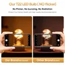 Ampoule LED à filament spiralé Edison T22 E14 – vue 6