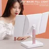 Miroir de maquillage de bureau à 72 lumières LED – vue 2