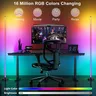 Lampadaire LED intelligent RGB – vue 2