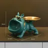 Statue de chien en résine – vue 4