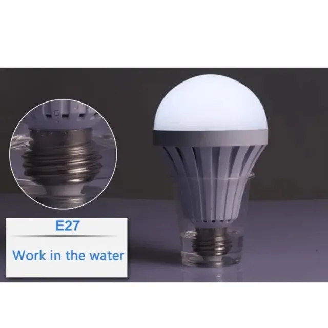 Ampoule LED intelligente secours batterie intégrée… – vue 4