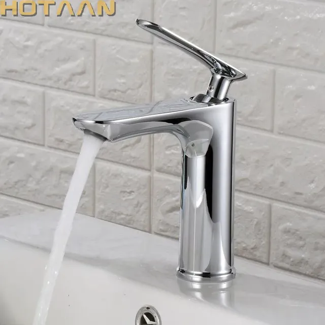 Mitigeur lavabo monocommande contemporain corps… – vue 2
