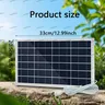Panneau solaire portable rigide polycristallin 10W 12V… – vue 6