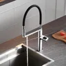 Robinet de cuisine gris pistolet de luxe – vue 6