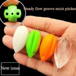 5 pièces/lot 4.2g 5.5g coulage lent ou flottant eau lancer aide aide pêche flotteur bombarde Bobber carpe leurre attirail