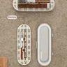 Boîte rangement baguettes cuisine transparent plastique… – vue 5
