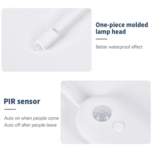 Lampe toilette détecteur mouvement automatique nocturne… – vue 5