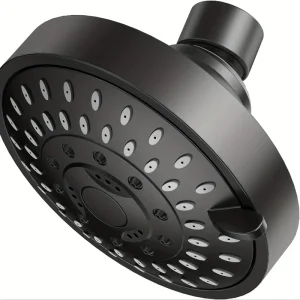 Pommeau de douche 1 pièce de 4 pouces avec 5 Modes – Conception ronde multifonctionnelle, murale pour une expérience de bain améliorée Pommeau de douche 1 pièce de 4 pouces avec 5 Modes – Conception ronde multifonctionnelle, murale pour une expérience de bain améliorée