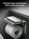 Porte-papier hygiénique en acier inoxydable 304 – vue 2