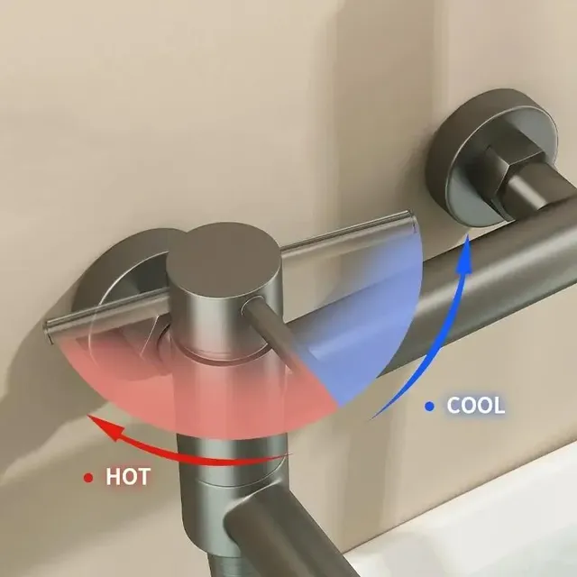 Robinet de baignoire-douche de salle de bains – vue 5