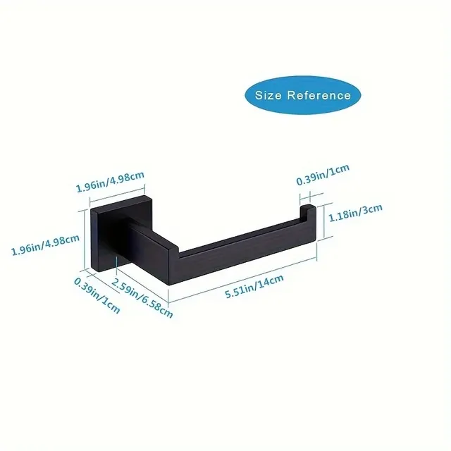 Porte papier toilette mural acier inoxydable bronze… – vue 3