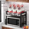 Support de rangement pour micro-ondes de cuisine de… – vue 4