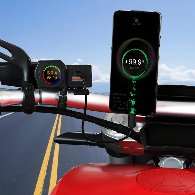 Chargeur de moto QC3.0 – vue 4