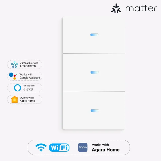 Wifi maison intelligente Graffiti 118 Type bouton… – vue 3