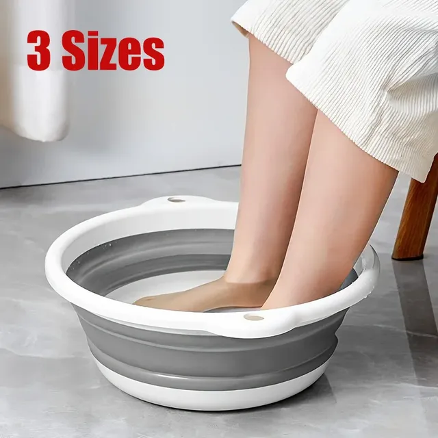 Bol pliant bain de pieds lavabo Portable pour voyage bol…