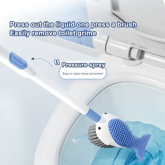 Brosse de nettoyage de toilettes – vue 3