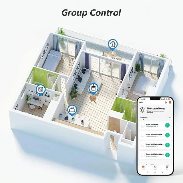 Commutateur intelligent WiFi 16A/20A – vue 3