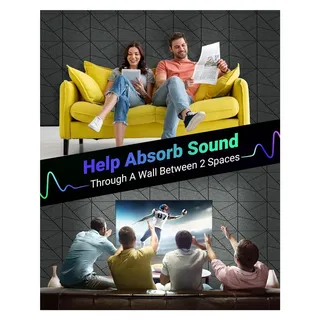 Panneau acoustique mural insonorisant autoadhésif polyuréthane haute…