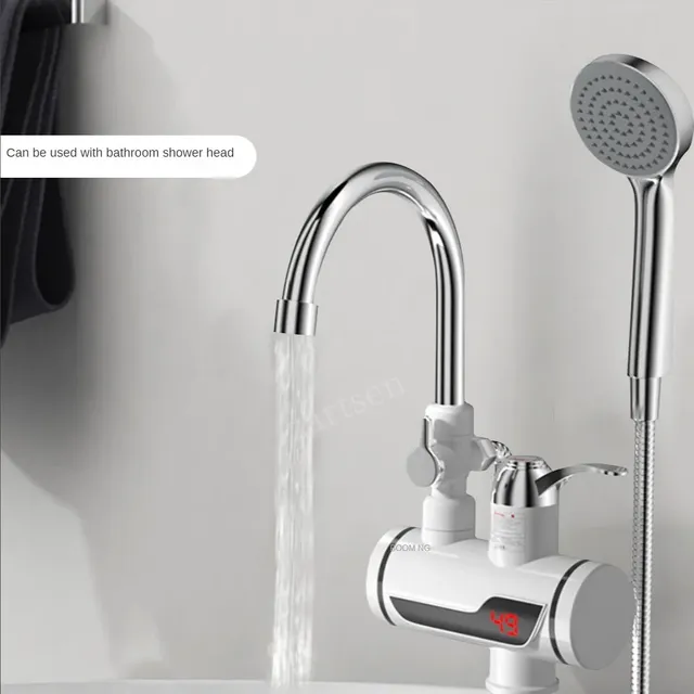 Chauffe-eau sans réservoir robinet douche chauffe-eau… – vue 4