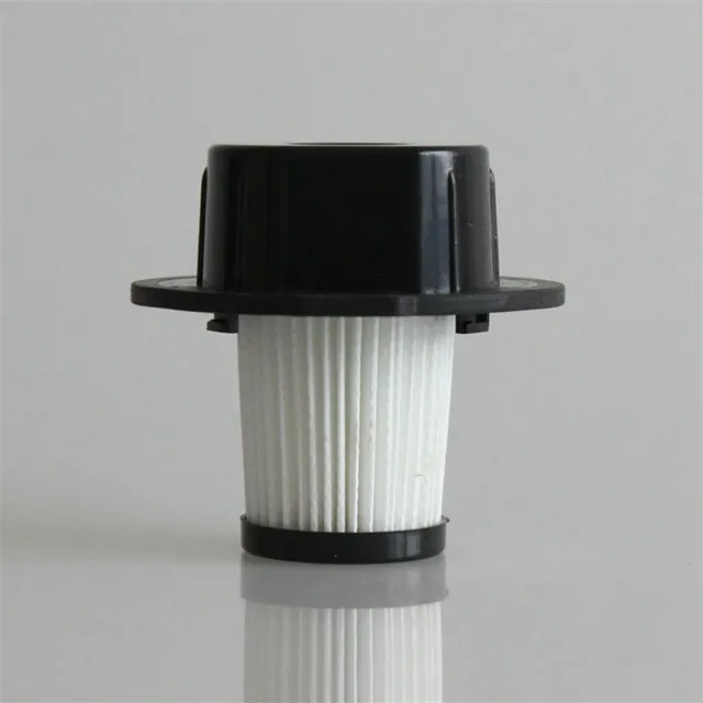 Filtre hepa cylindrique plissé noir blanc plastique… – vue 2