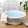 Lavabo pliable silicone portable voyage maison bassin… – vue 6