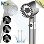 Pommeaux de douche de salle de bains, haute pression, Portable, filtre de robinet de douche, rinçage de pluie, baignoire, accessoires de salle de bains