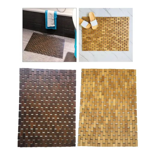 Tapis de bain en bois de bambou – vue 6