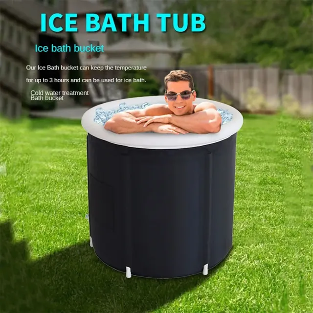 MAYZANEN bain de glace baignoire pliable Portable… – vue 4