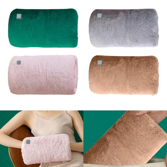 Chauffe mains électrique rechargeable coussin chauffant…