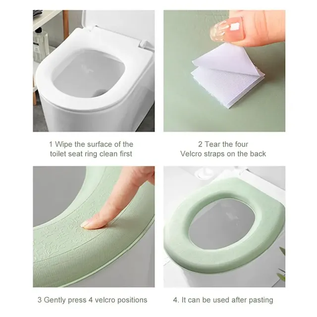 Coussin siège toilette EVA lavable imperméable… – vue 4