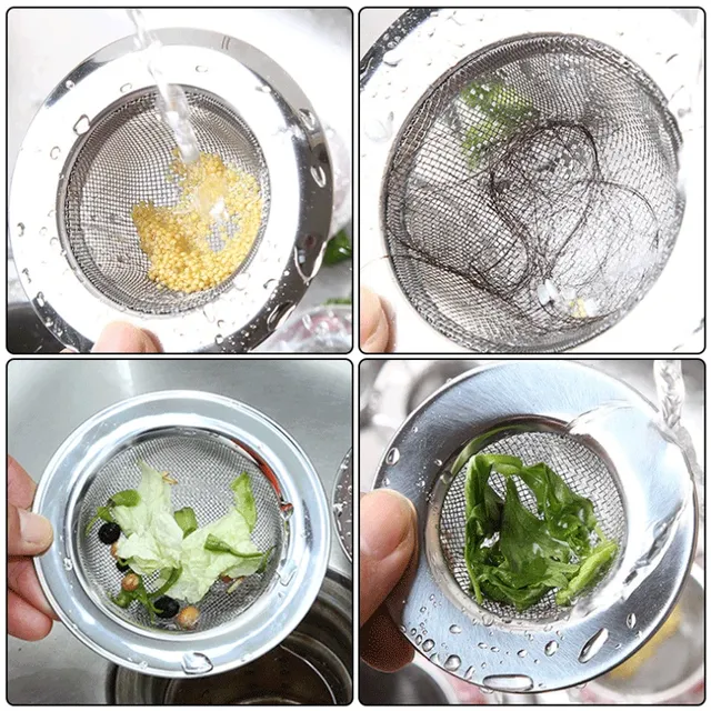 Filtre d'évier de cuisine en acier inoxydable 201 – vue 6
