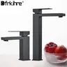 Robinet de lavabo moderne noir – vue 2