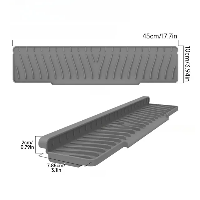 Polymères de vidange portables en silicone – vue 2