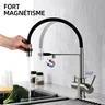 Robinet de cuisine en nickel brossé – vue 4