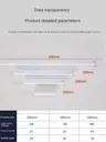 Barre lumineuse LED mince USB batterie capteur mouvement… – vue 6
