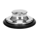Bouchon d&rsquo;évier de cuisine de 3 ou 8 pouces, bouchon d&rsquo;élimination des déchets en acier inoxydable, bouchon d&rsquo;évier de cuisine adapté au Drain de cuisine Standard Size-AT64