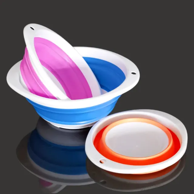 Bassin d'appât pliant de pêche en silicone – vue 2